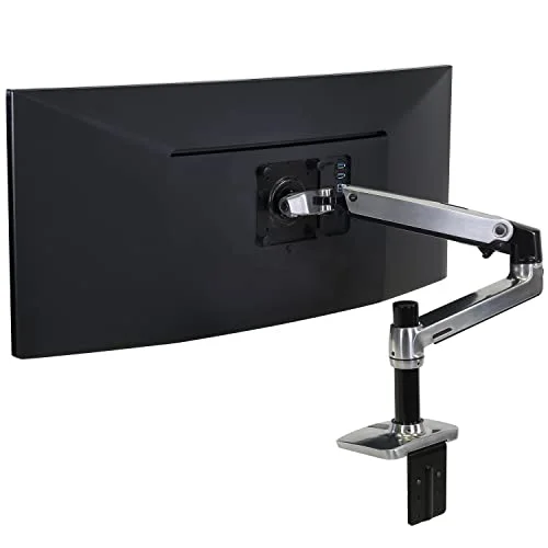 1. Ergotron LX Single Monitor Arm, VESA Desk Mount — Editor’s Pick