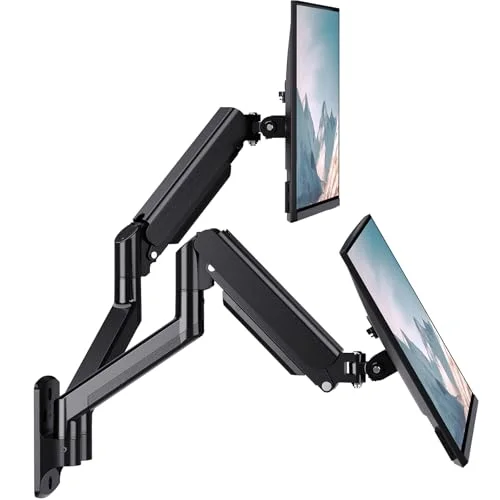 3. WALI Dual Monitor Wall Mount (GSWM002) — Best for Dual Monitors