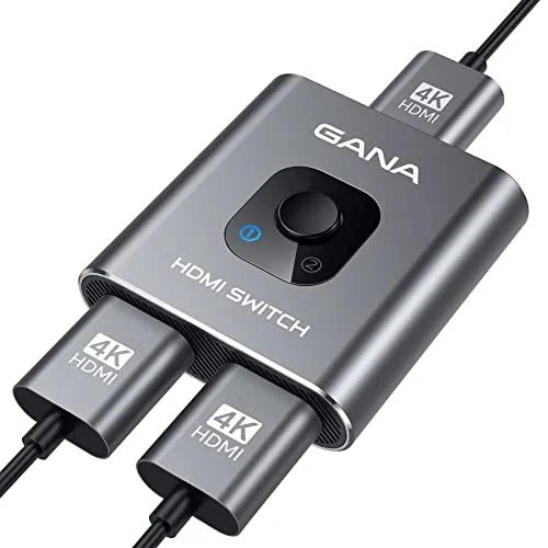 GANA Aluminum Bidirectional HDMI Switcher