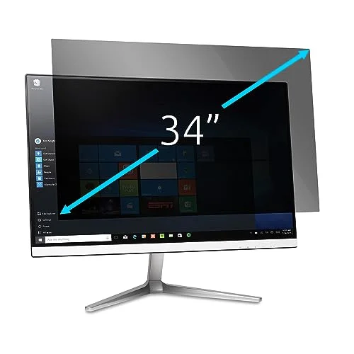 3. Kensington Monitor Screen Privacy Filter, 34in 21:9 Ultrawide — Best for Ultrawide Monitors