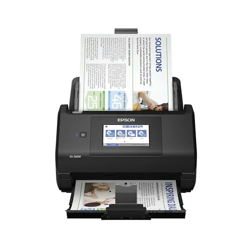 2. Epson WorkForce ES-580W — Best for Business Documents