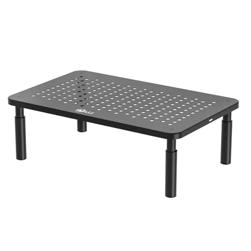4. WALI Adjustable Monitor Stand (STT003) — Best Budget