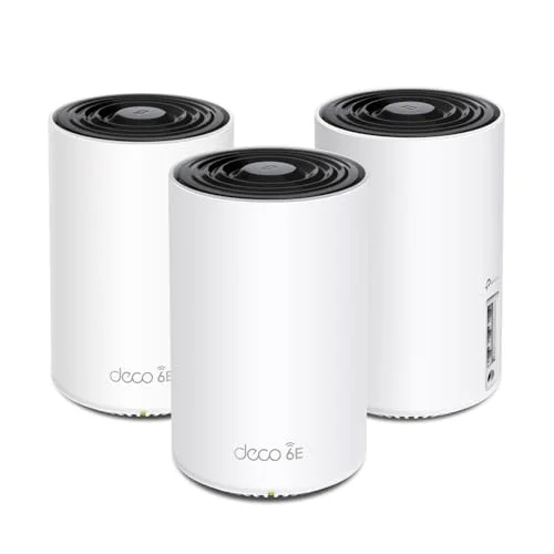 TP-Link Deco XE75 AXE5400 Tri-Band WiFi 6E Mesh System (3-Pack)