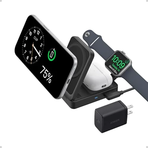 1. Anker MagGo 3-in-1 Charging Station — Editor’s Pick