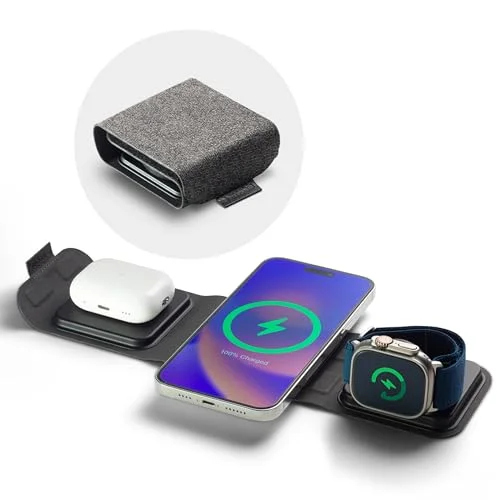 Mophie 3-in-1 Travel Charger with MagSafe — Best for iPhone Users