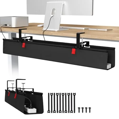 Best Cable Management: Univivi 36-Inch Under-Desk Tray