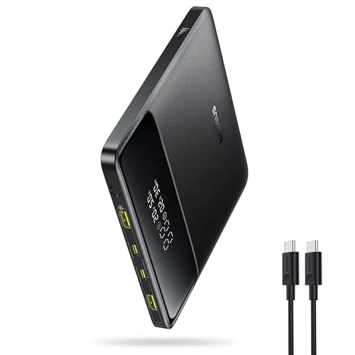 5. Baseus Blade Laptop Power Bank (100W, 20,000mAh) — Best Budget