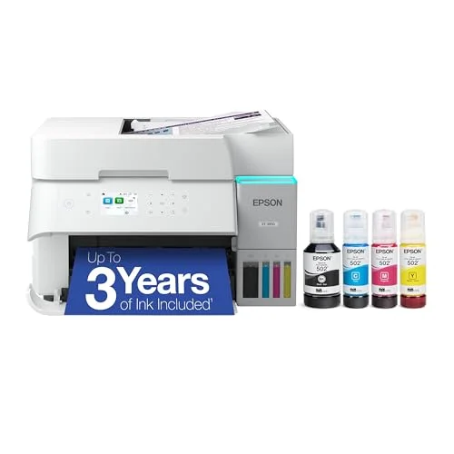 2. Epson EcoTank ET-3950 — Best for Low Running Costs