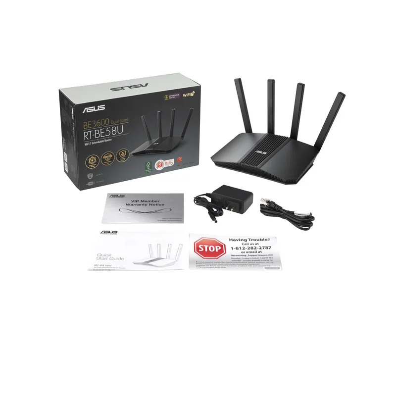 3. ASUS RT-BE58U — Best Security Features