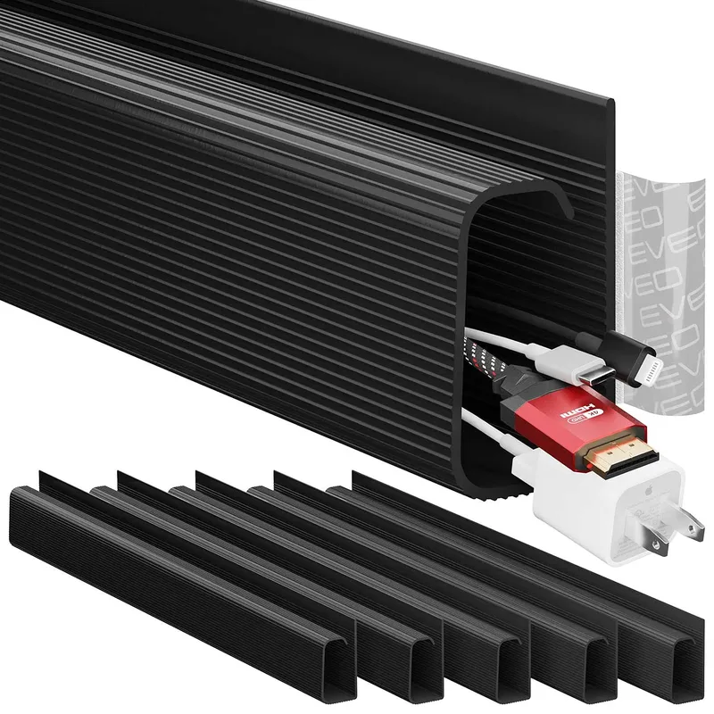 4. EVEO J Channel Cable Raceway