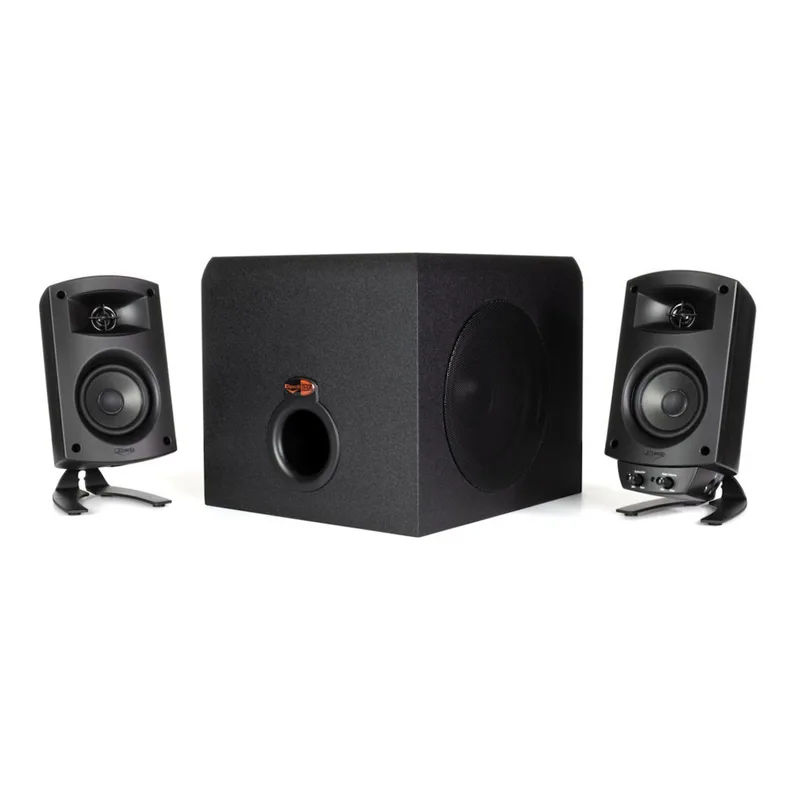 3. Klipsch ProMedia 2.1 THX — Best for Bass