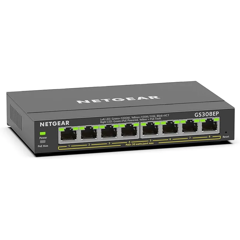 4. NETGEAR GS308EP — Best Smart Managed