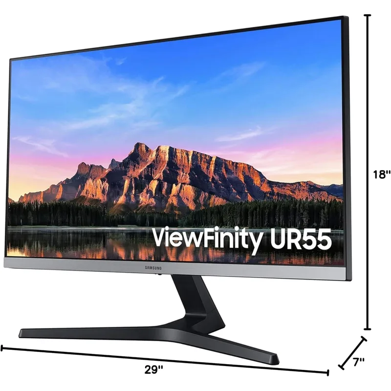 5. Samsung ViewFinity UR55 28” — Best Budget