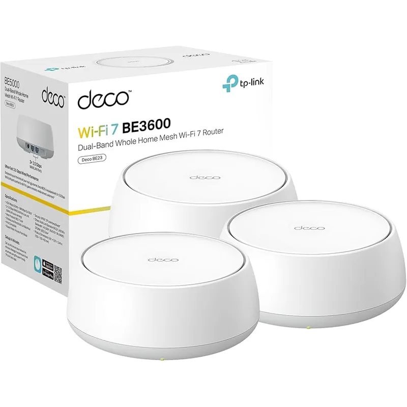 2. TP-Link Deco BE23 (2-Pack) — Best Mesh System