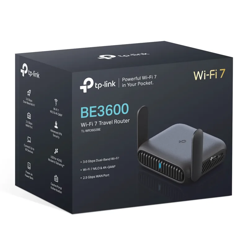 3. TP-Link Roam 7 (TL-WR3602BE) — Best for Beginners
