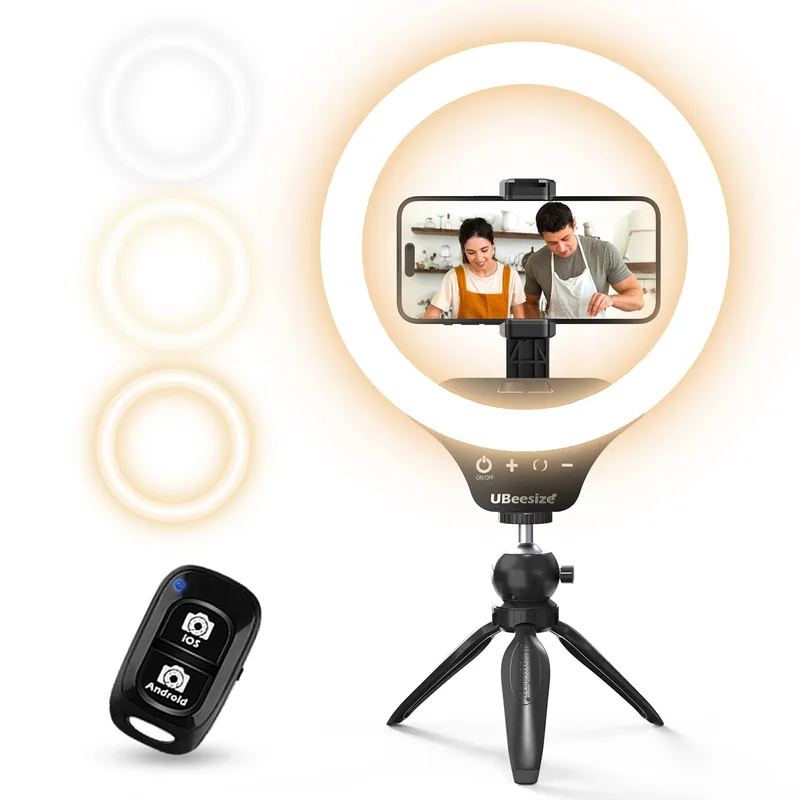 5. UBeesize 12” Ring Light — Best Budget Light